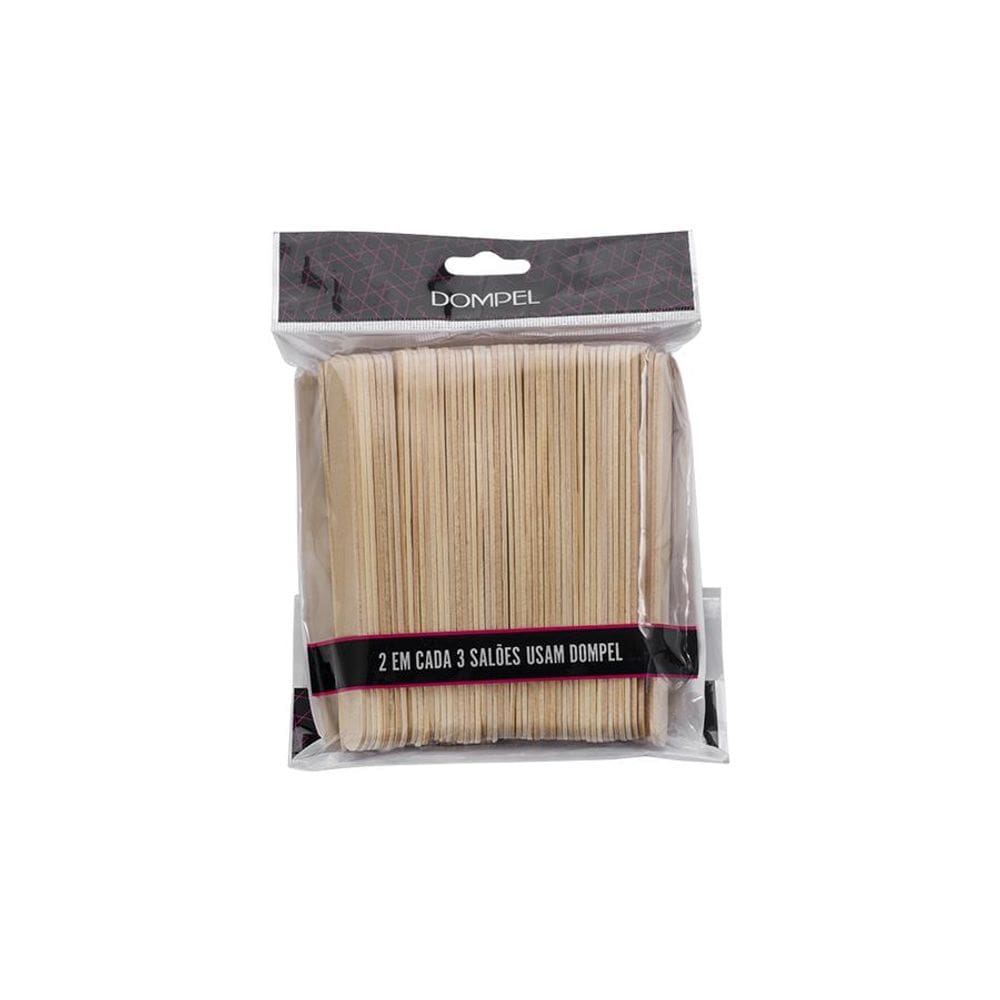 Espátula Palito Depilação Madeira Abaixador De Lingua 100