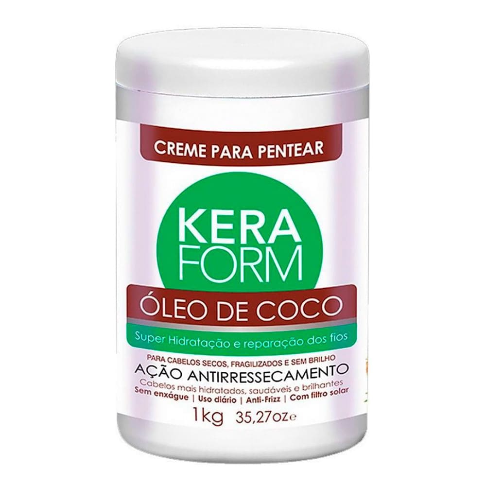 Creme de Pentear Skafe Kera Form Óleo de Coco 1kg