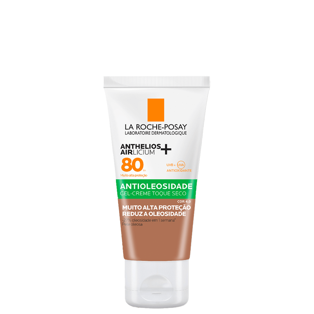 La Roche-Posay Anthelios Airlicium FPS80 Cor 4.0 - Protetor Solar com Cor 40g