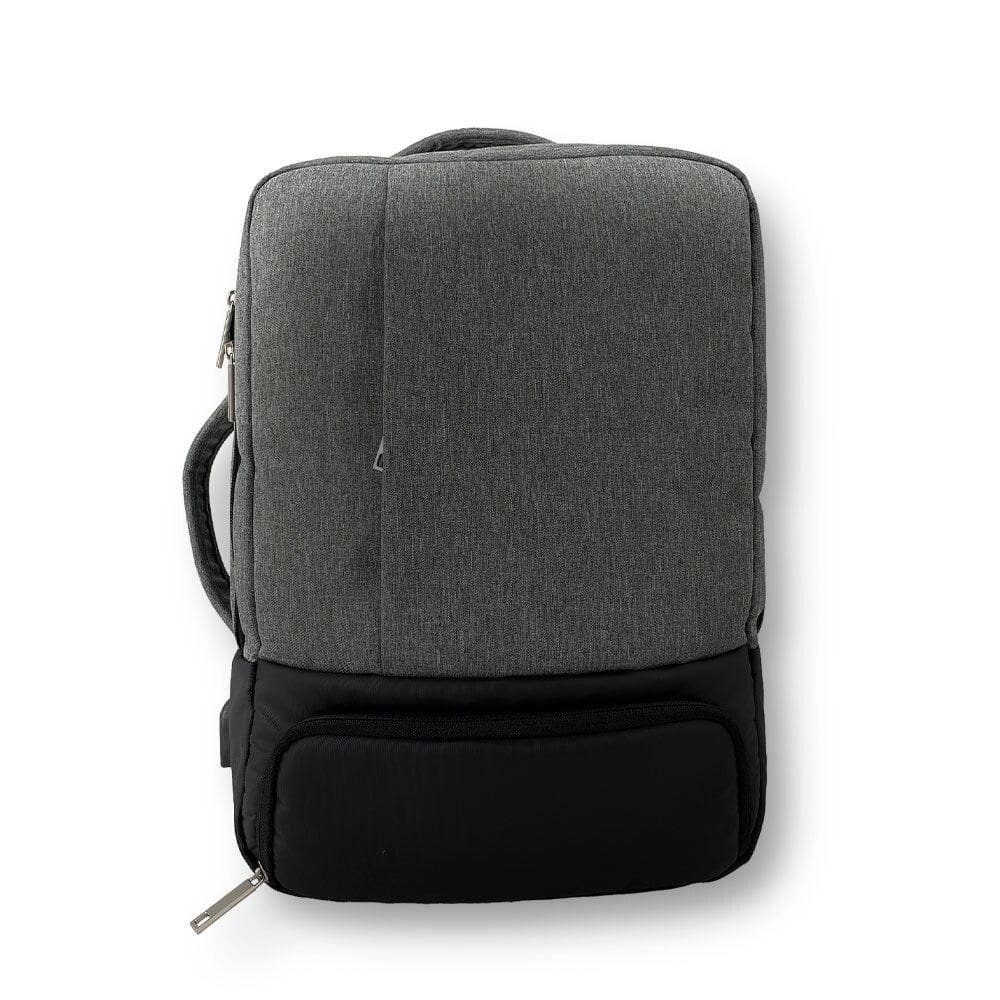 Mochila para Notebook Mistertech com Cadeado e Entrada USB - Cinza