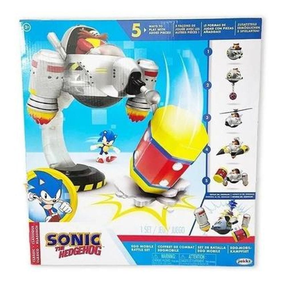 Sonic Egg Mobile Battle Set - Candide 3439