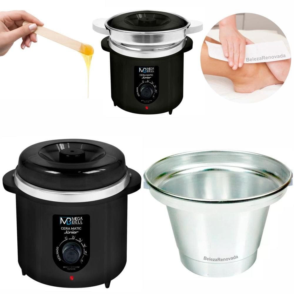 Aquecedor De Cera Panelinha Termocera Depilação + Refil 400G
