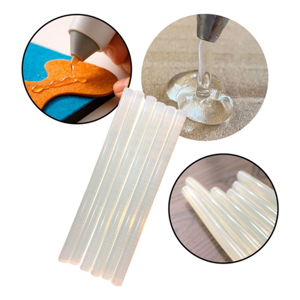 Kit Bastão De Cola Quente 11mm 6 Peças