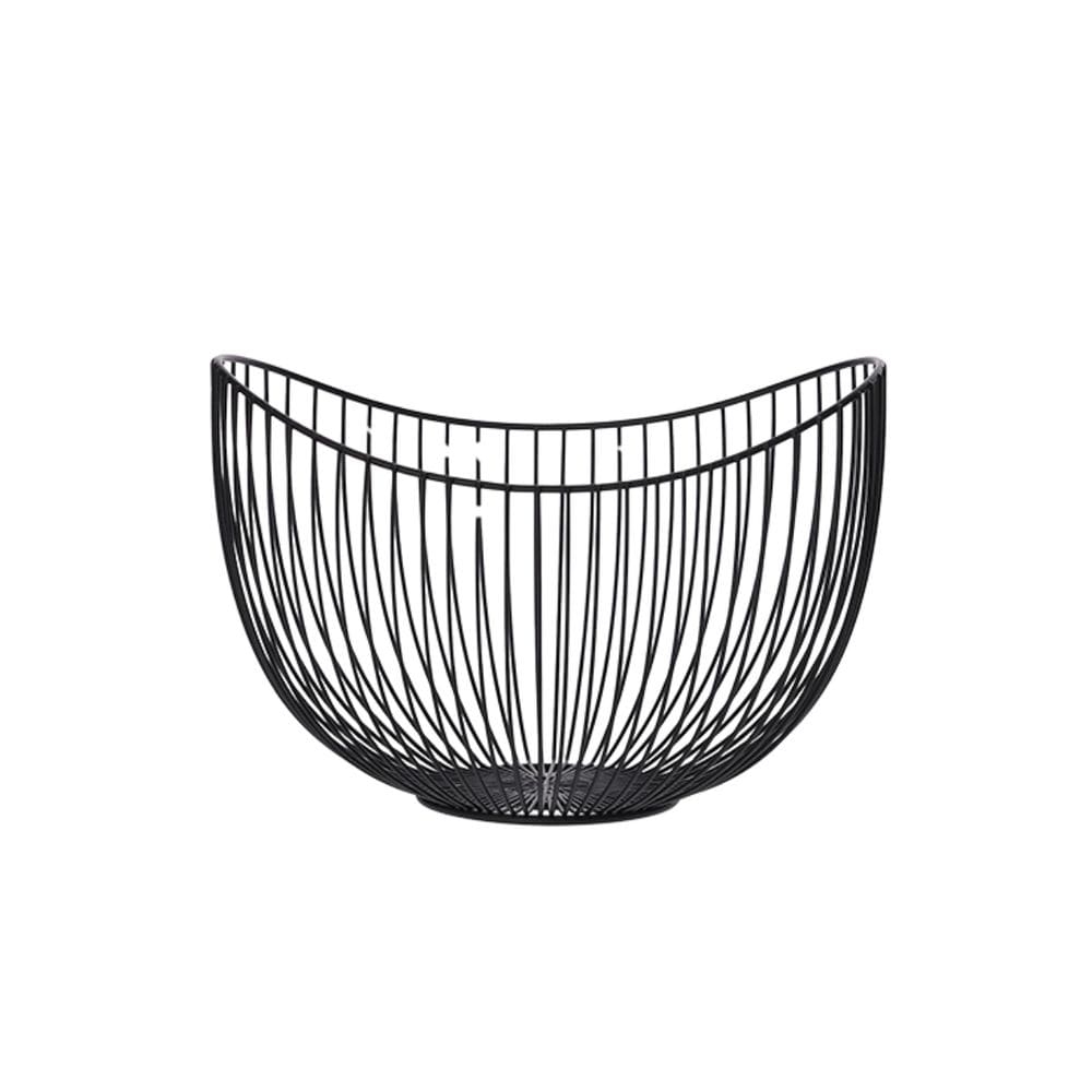 Centro de Mesa Decorativo em Metal Preto 29cm 20718G Mart