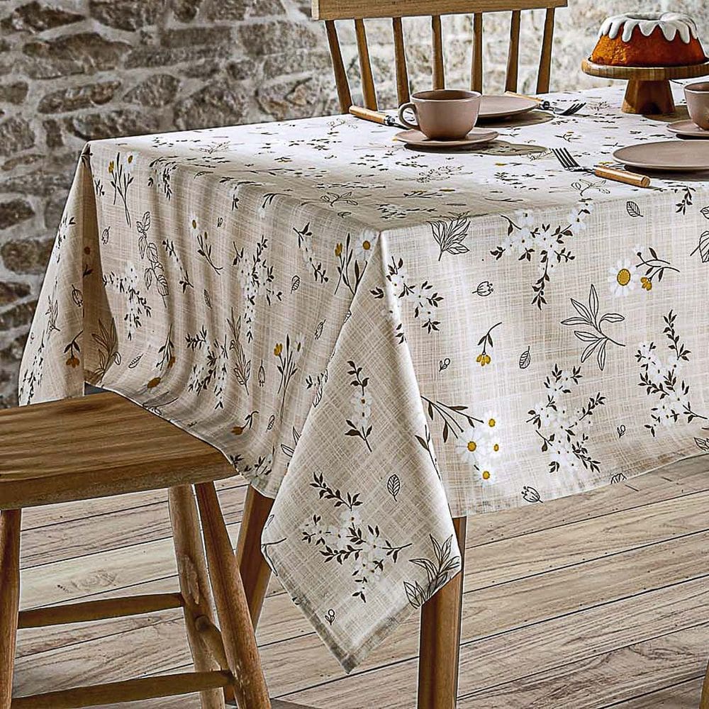 Toalha de Mesa Dohler Clean Athenas 1,40Mx1,40M Esmeralda 01