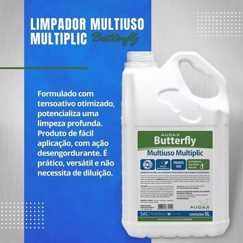 Multiuso Butterfly Multiplic 5L