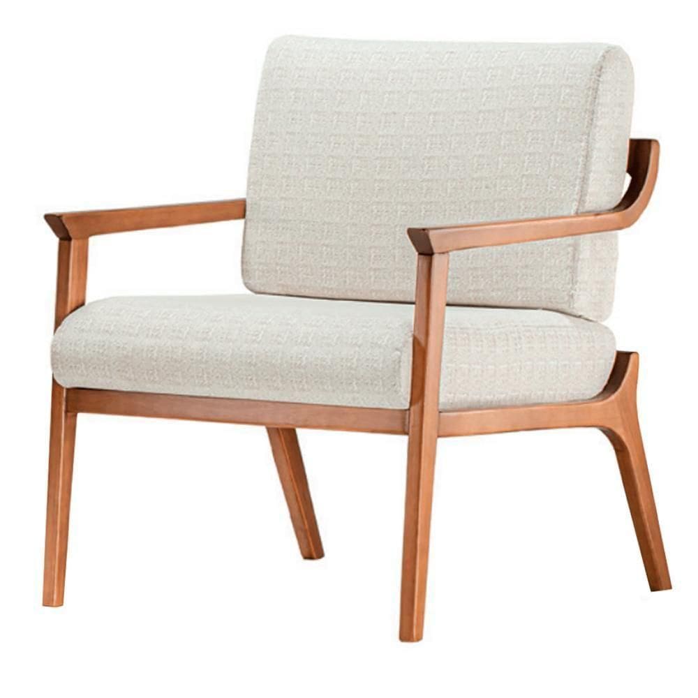 Poltrona Grano Ozki Com Braços Madeira Eucalipto Cedro Tecido Cinza Corda Redonda Rami