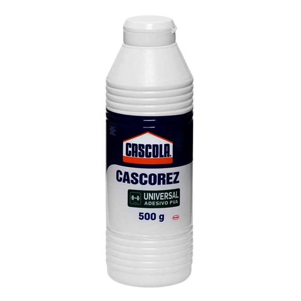 Cola Cascorez Branca 500 Gramas - 1406841 - Cascola Cola Cascorez Branca 500g Frasco Alba