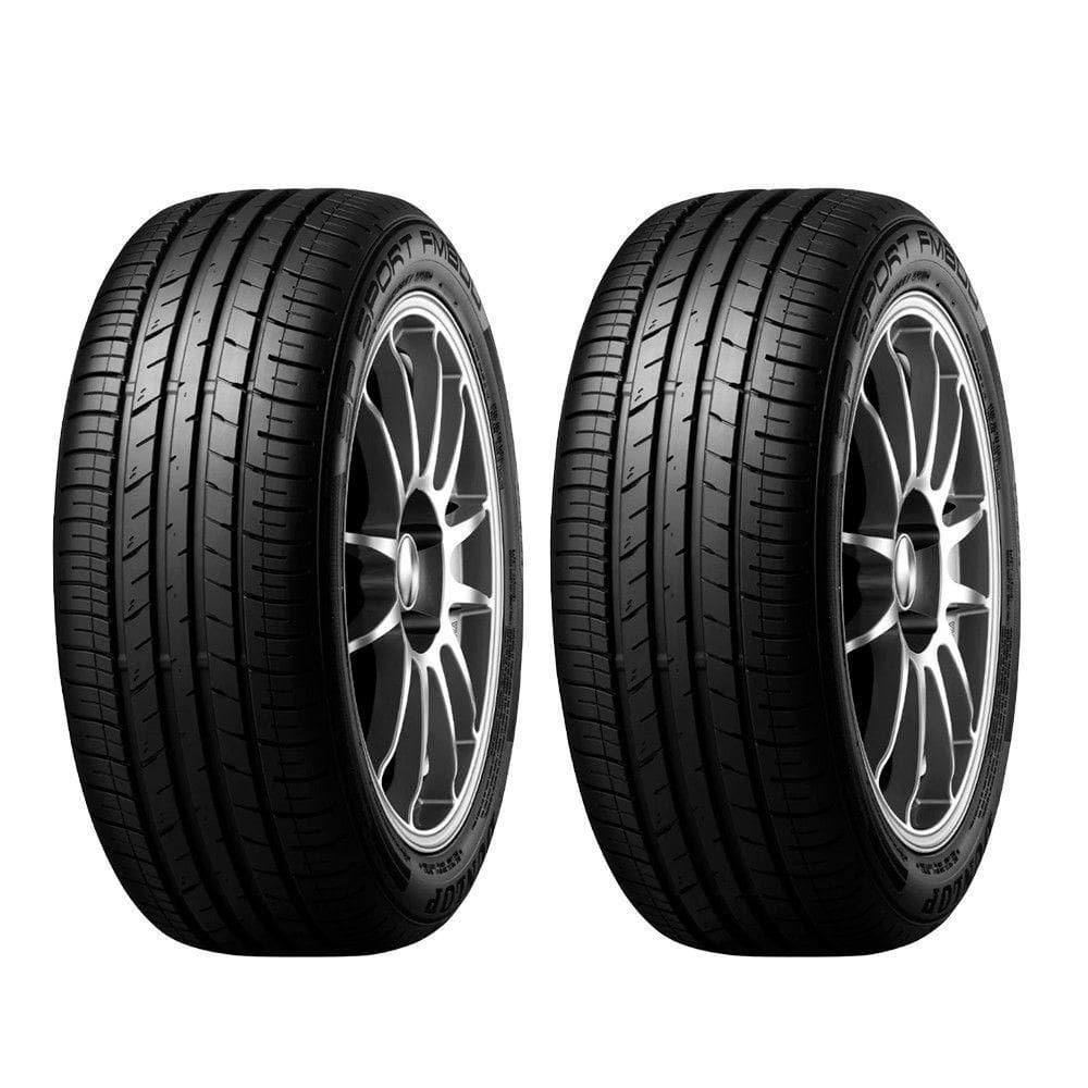 Kit 2 Pneus Dunlop 205/55r16 Sport Fm800 Preto