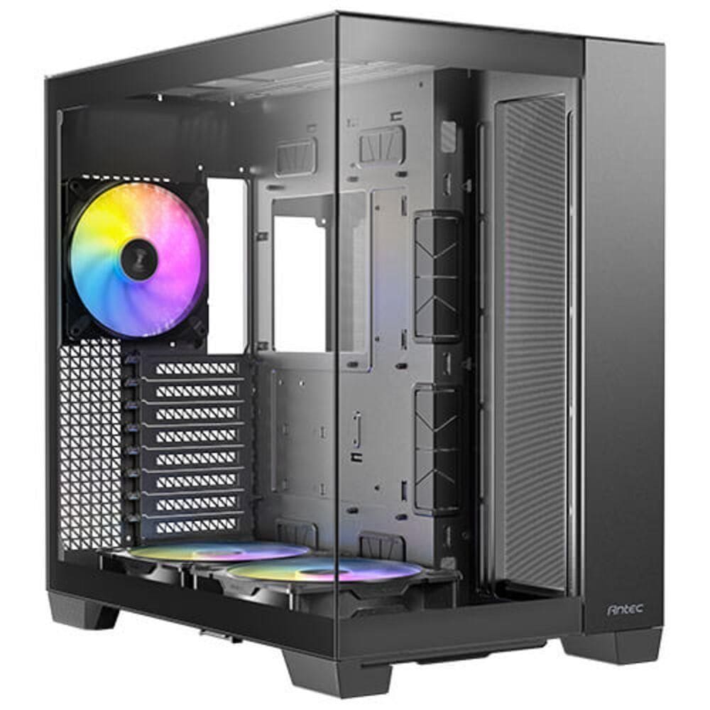 Gabinete Gamer Antec C8 Argb Lateral Vidro Temperado Micro-atx-atx-mini-itx-e-atx 3 Fans 120mm Ar