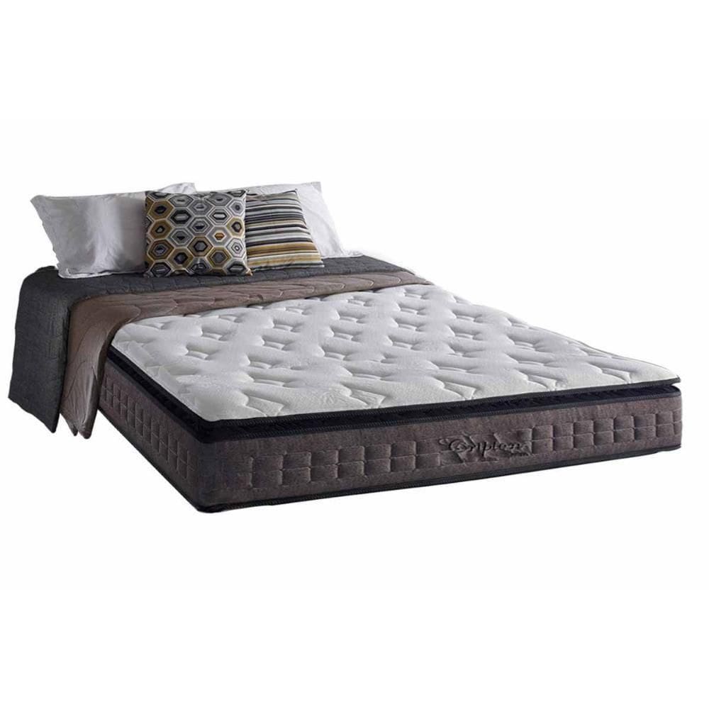 Colchão Queen Molas Ensacadas Cripton Visco Gel Pillow Top (158x198x32) - D Angelis