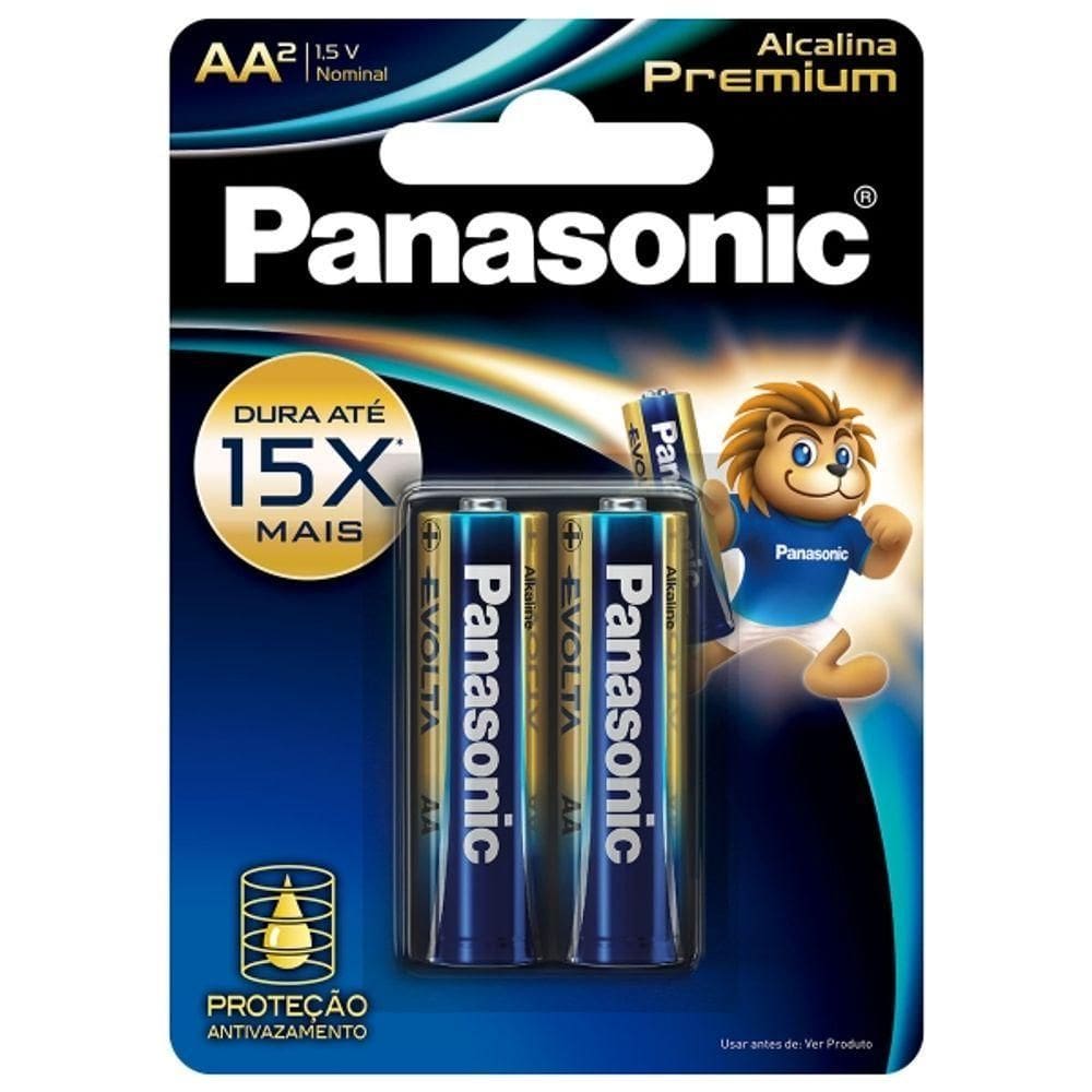 Pilha Alcalina Grande D Com 2 Lr20xab/2b