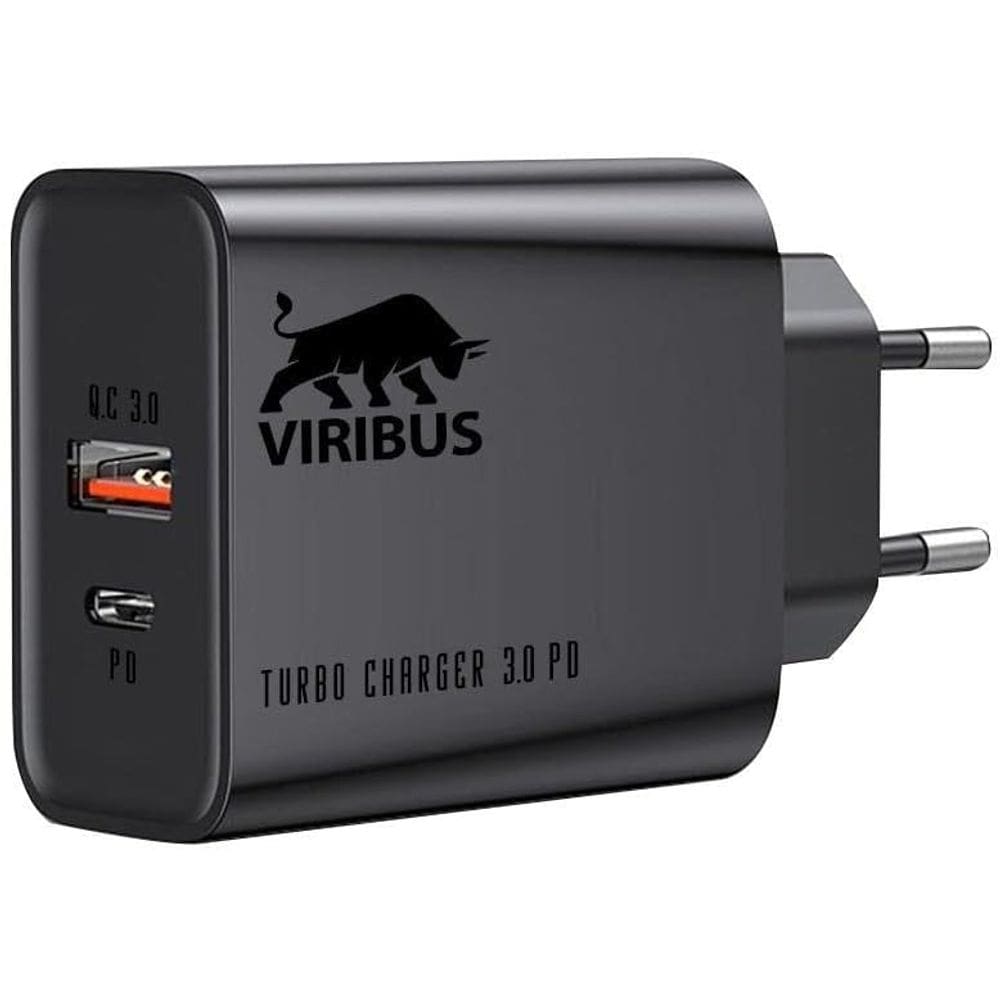 Carregador Base Ultra Rápido Viribus PD 20W Quick 3.0