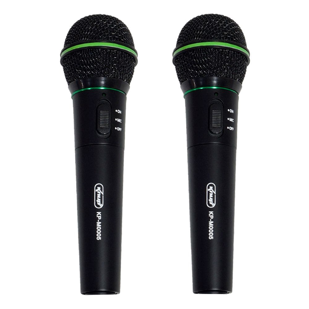 Kit 2 Microfones sem Fio Profissional