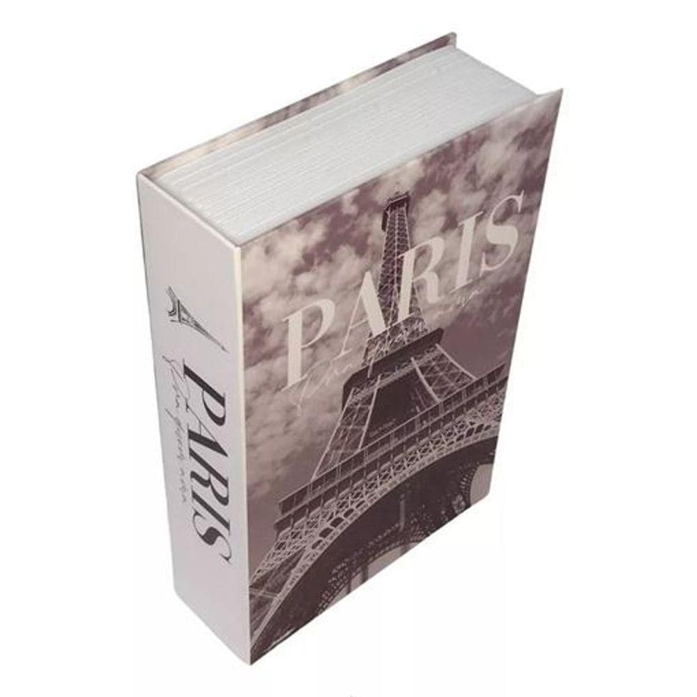 Cofre Livro Inteligente Bookshape Paris