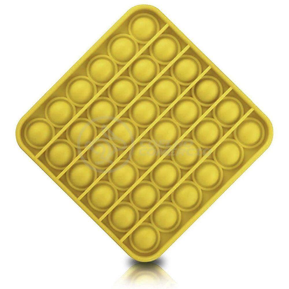 Pop It Estourar Bolha Sensor Amarelo