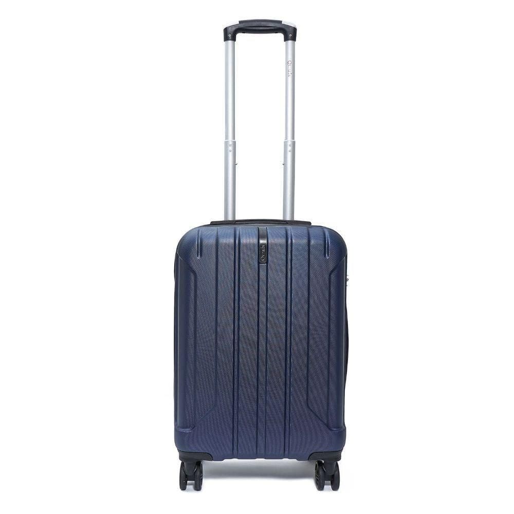 Mala De Viagem De Bordo P- 10kg Em Abs Com Rodinhas 360º Removíveis E Leve - Padrão Anac - Qualis Azul Mb003