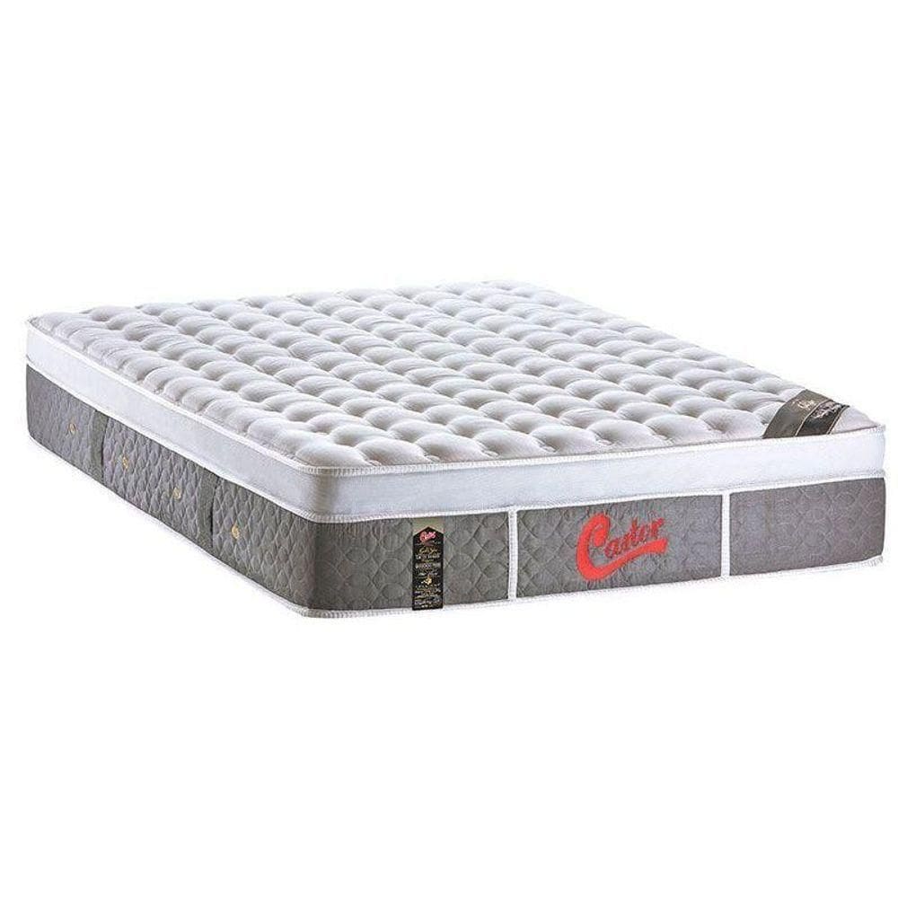 Colchão Casal Molas Ensacadas Gold Star Light Oxygen New Plush Euro Pillow (138x188x34) - Castor