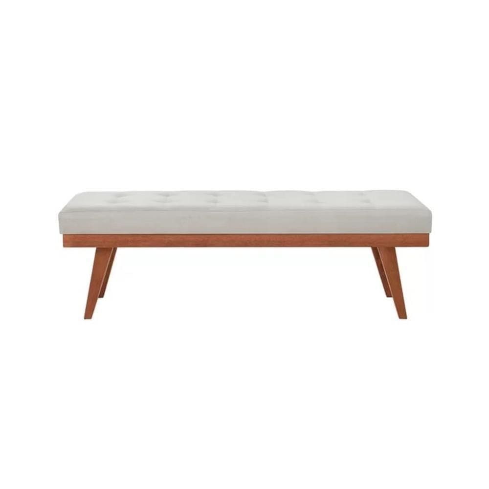 Puff Decorativo Recamier Madri Creme