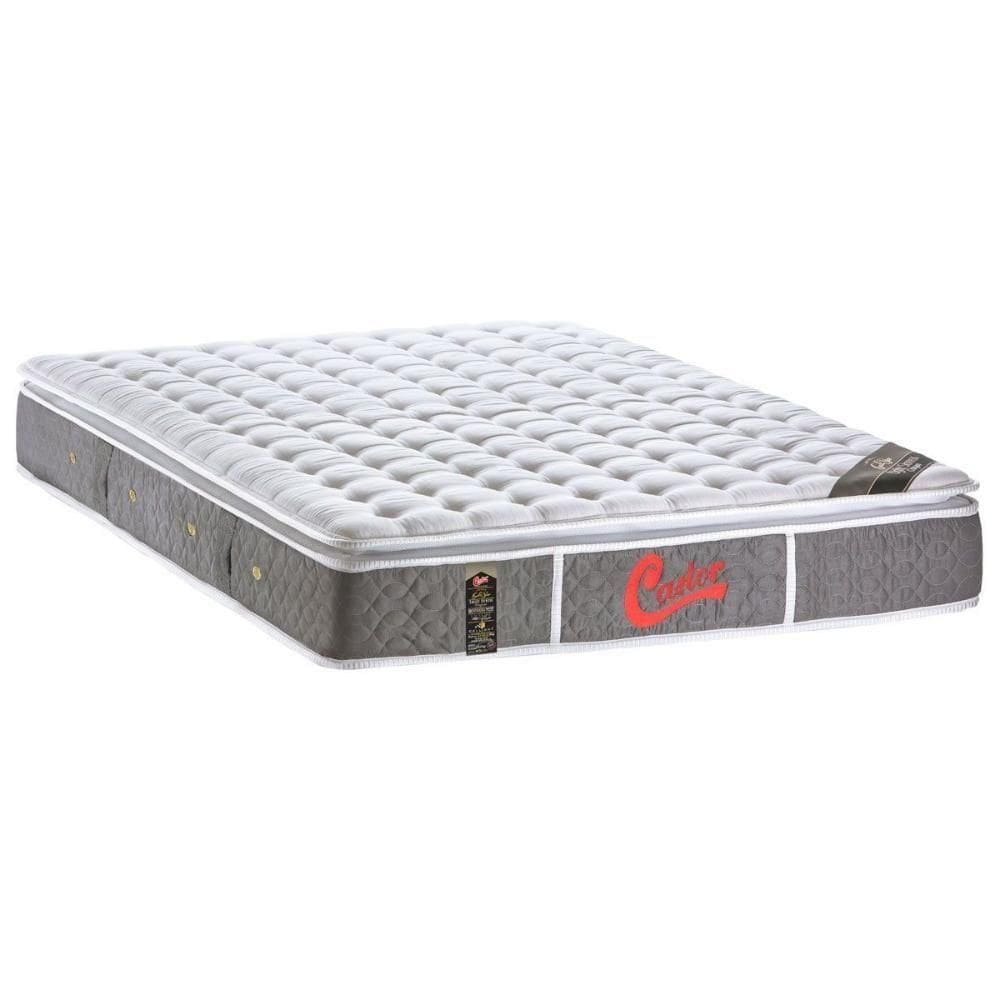 Colchão Queen Molas Ensacadas Gold Star Light Oxygem New Pillow Top (158x198x27) - Castor