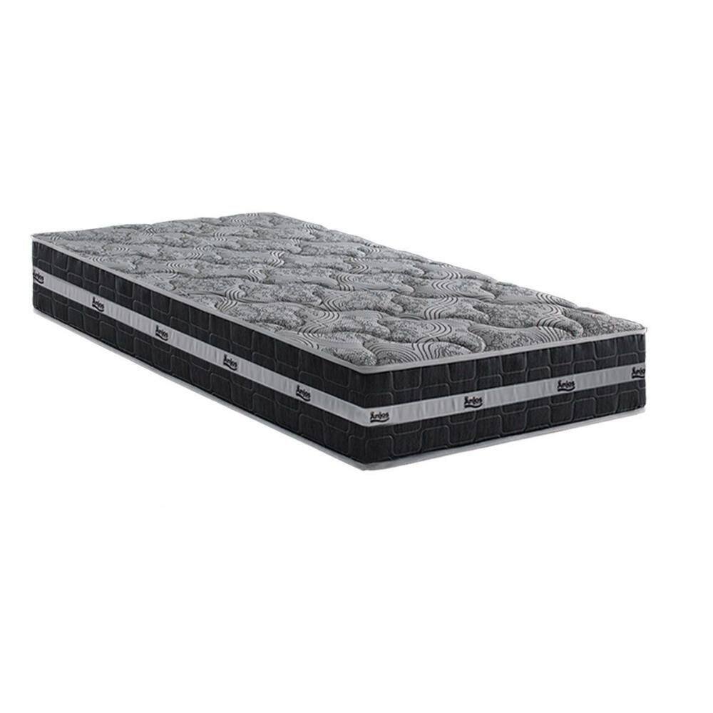 Colchão Solteirão Molas Black Graphite (96x203x27) - D Angelis