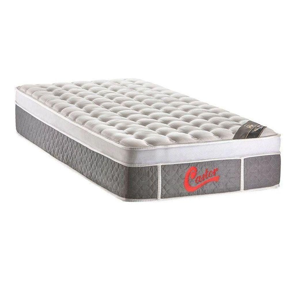 Colchão Solteiro Molas Ensacadas Gold Star Light Oxygen New Plush Euro Pillow88x188x32