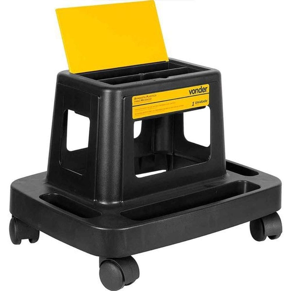 Banqueta Para Mecanico Plastica Vonder