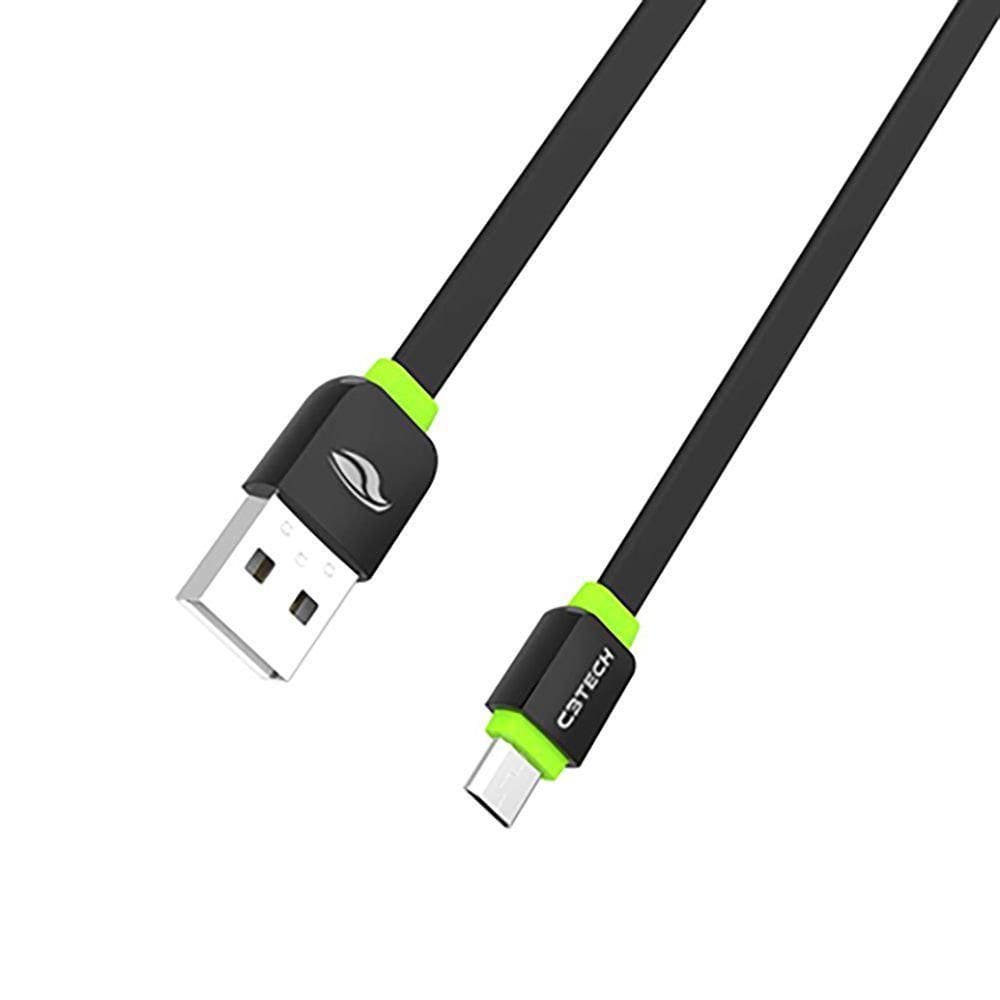 Cabo Usb Micro Para C3tech Cb-100bk 1 Metro Preto