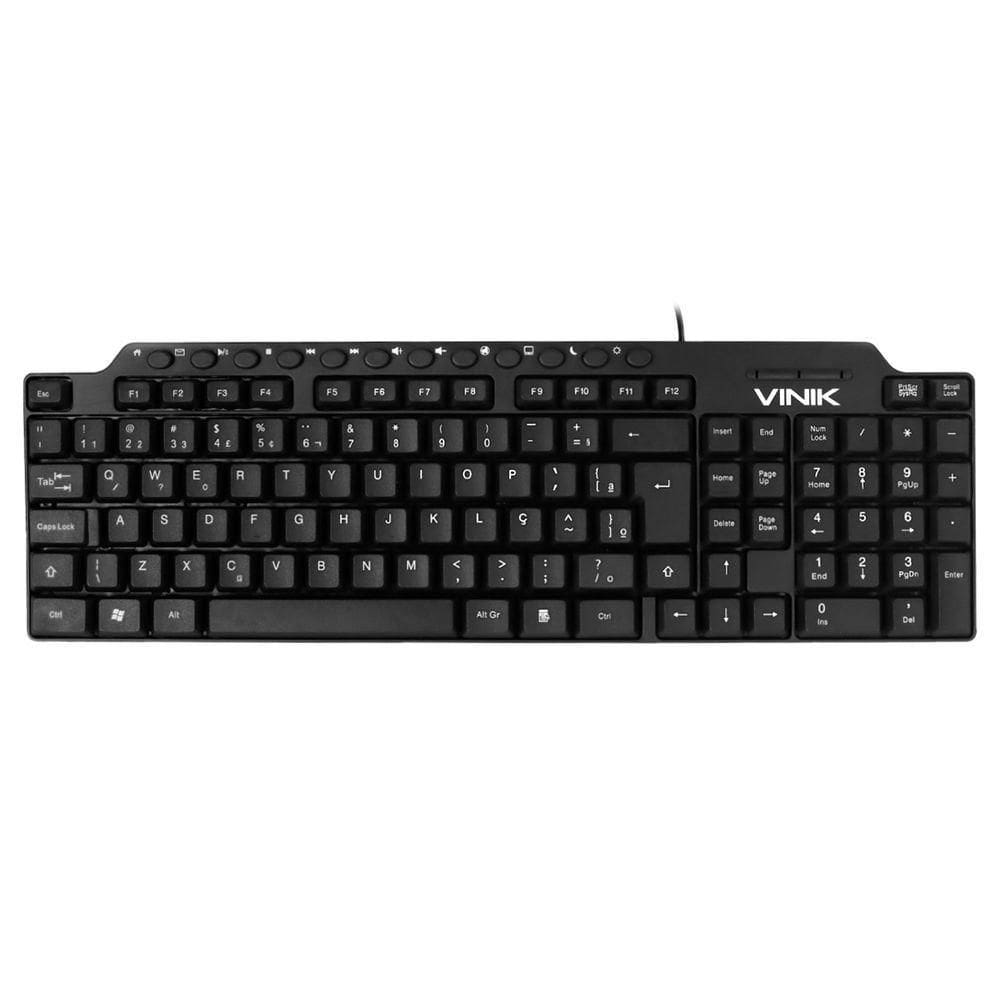 Teclado Usb Multimidia Dynamic 12 Teclas Multimidia Abnt2 Cabo - Dt116