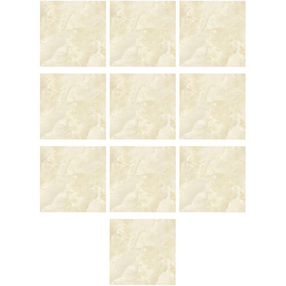 Placa Adesiva 3d Marmore Kit 10 Uni Autocolante Papel De Parede Obra Reforma Casa Banheiro Cozinha Varanda Decoraçao