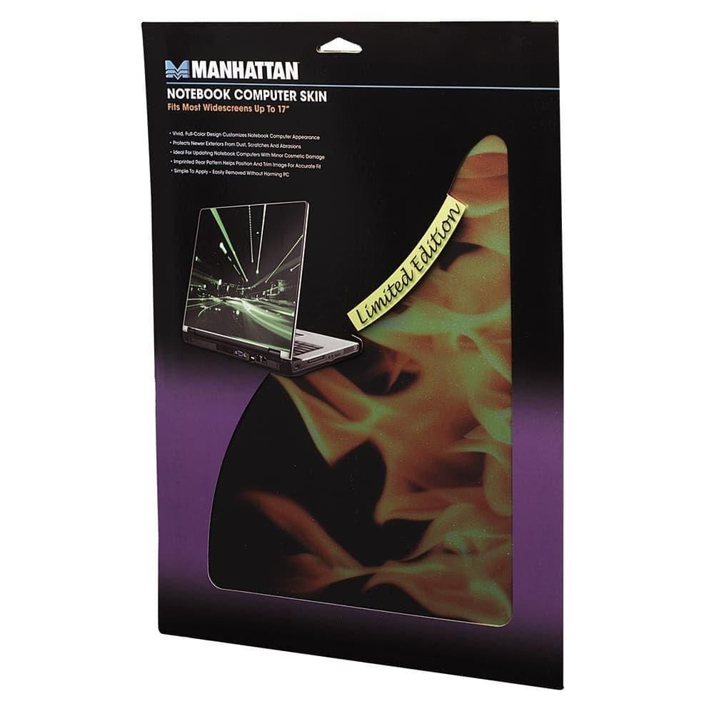 Adesivo Skin Manhattan Mh-475655 Para Notebooks Ate 17 Polegadas Fogo