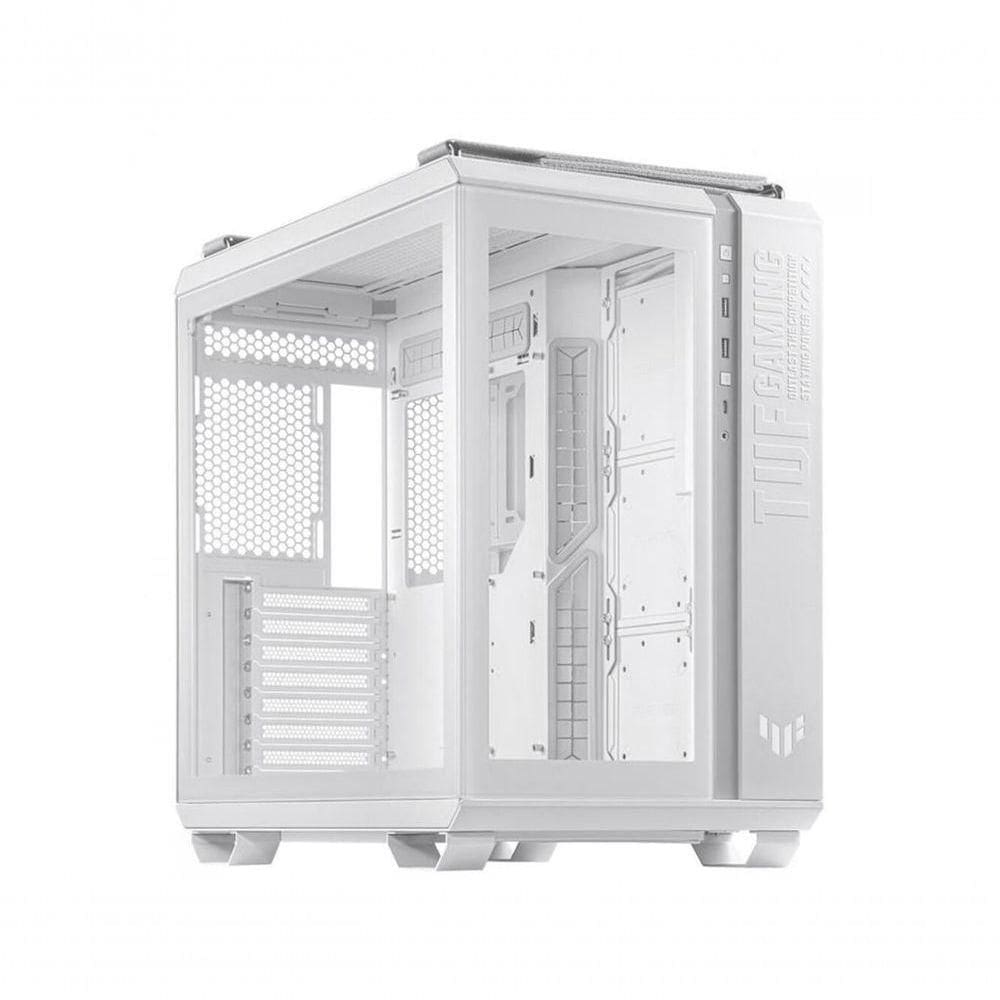 Gabinete Gamer Asus Gt502 Tuf Gaming White Lateral Vidro Temperado Atx-micro-atx-mini-itx Branco