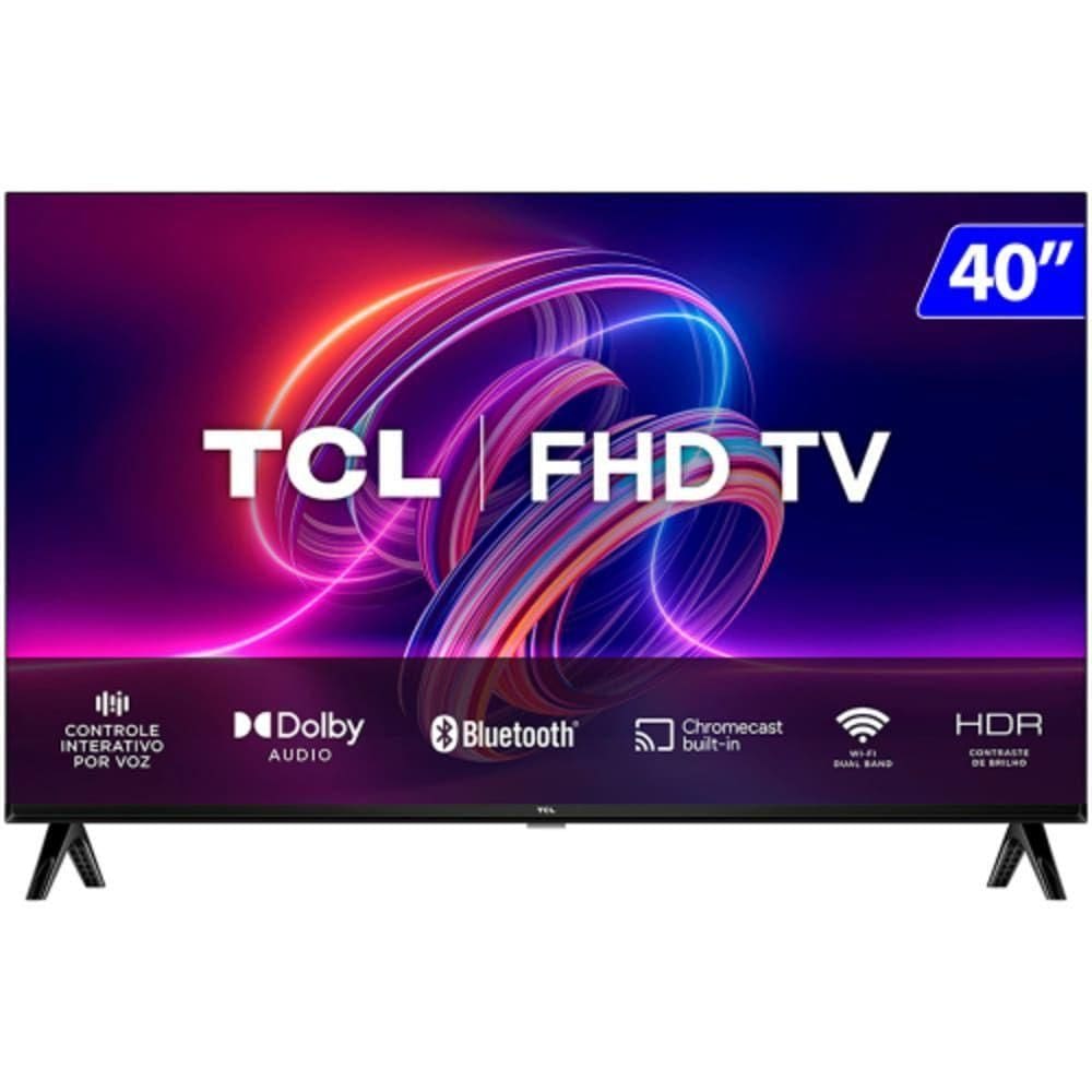 40 Polegadas TCL LED Smart Wi-Fi Full HD Comando 40S5400A