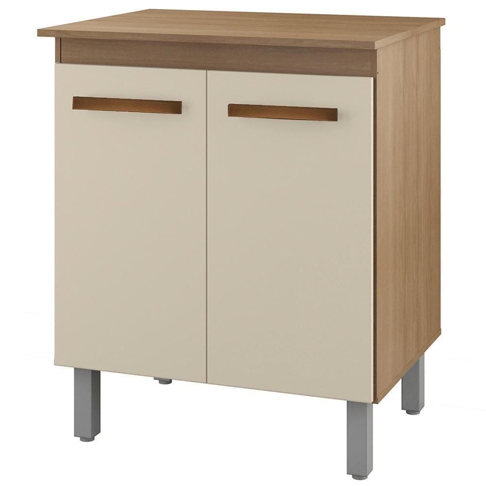 Balcao Multiuso 2 Portas 75 Cm Serena Savana Off White Mobbs Savana Off White