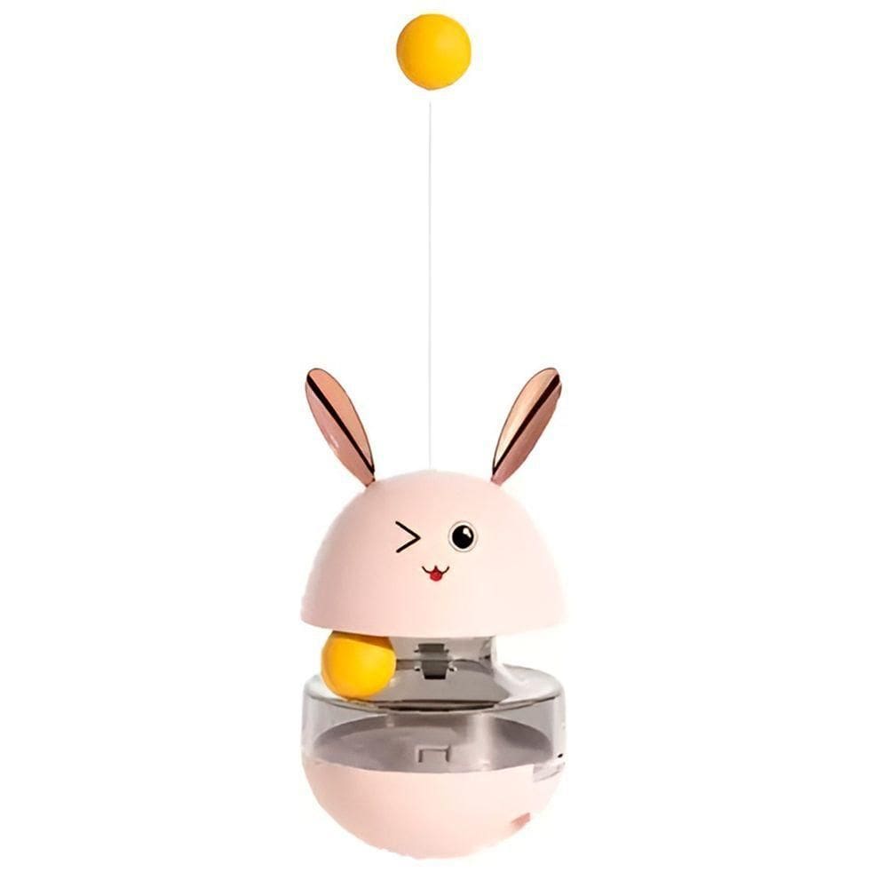 Brinquedo Comedouro Para Gatos Porta Petisco Interativo