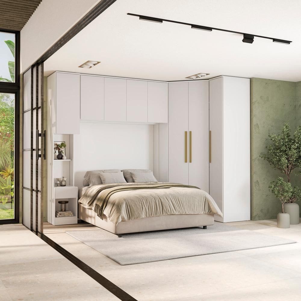 Quarto Completo Kappesberg Adapt 7 Peças Branco