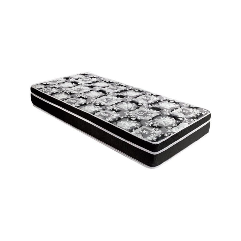 Colchão Solteiro Espuma D45 Gran Luck Pro Black (88x188x17) Luckspuma
