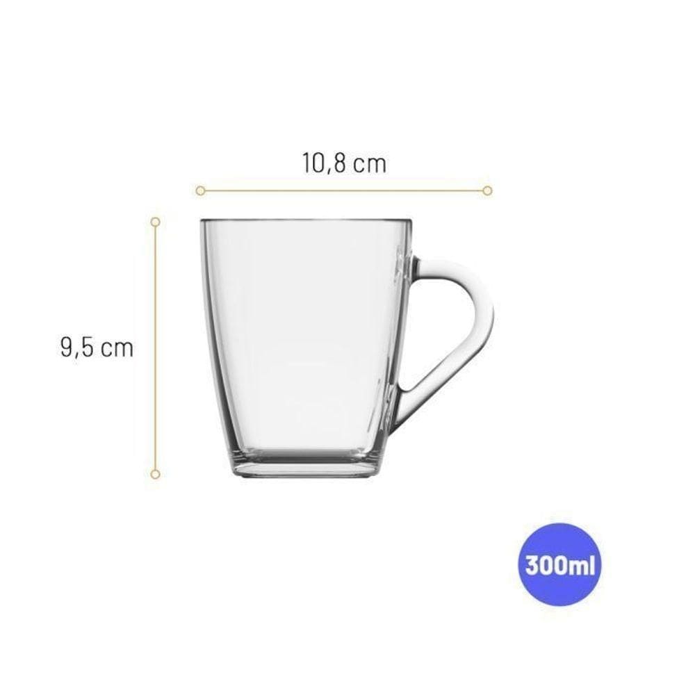 Caneca Quadre 300ml Nadir Figueiredo