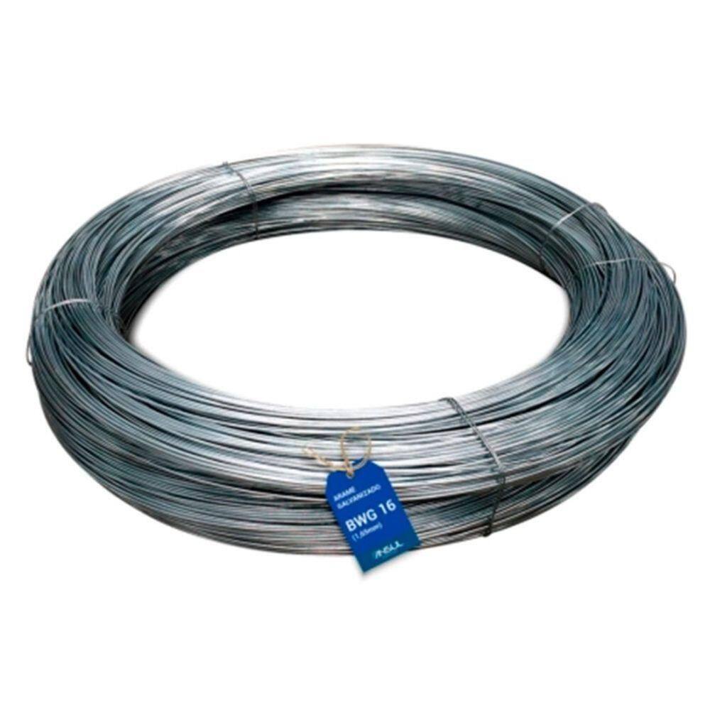 Arame Galvanizado 1kg - 16 Bwg