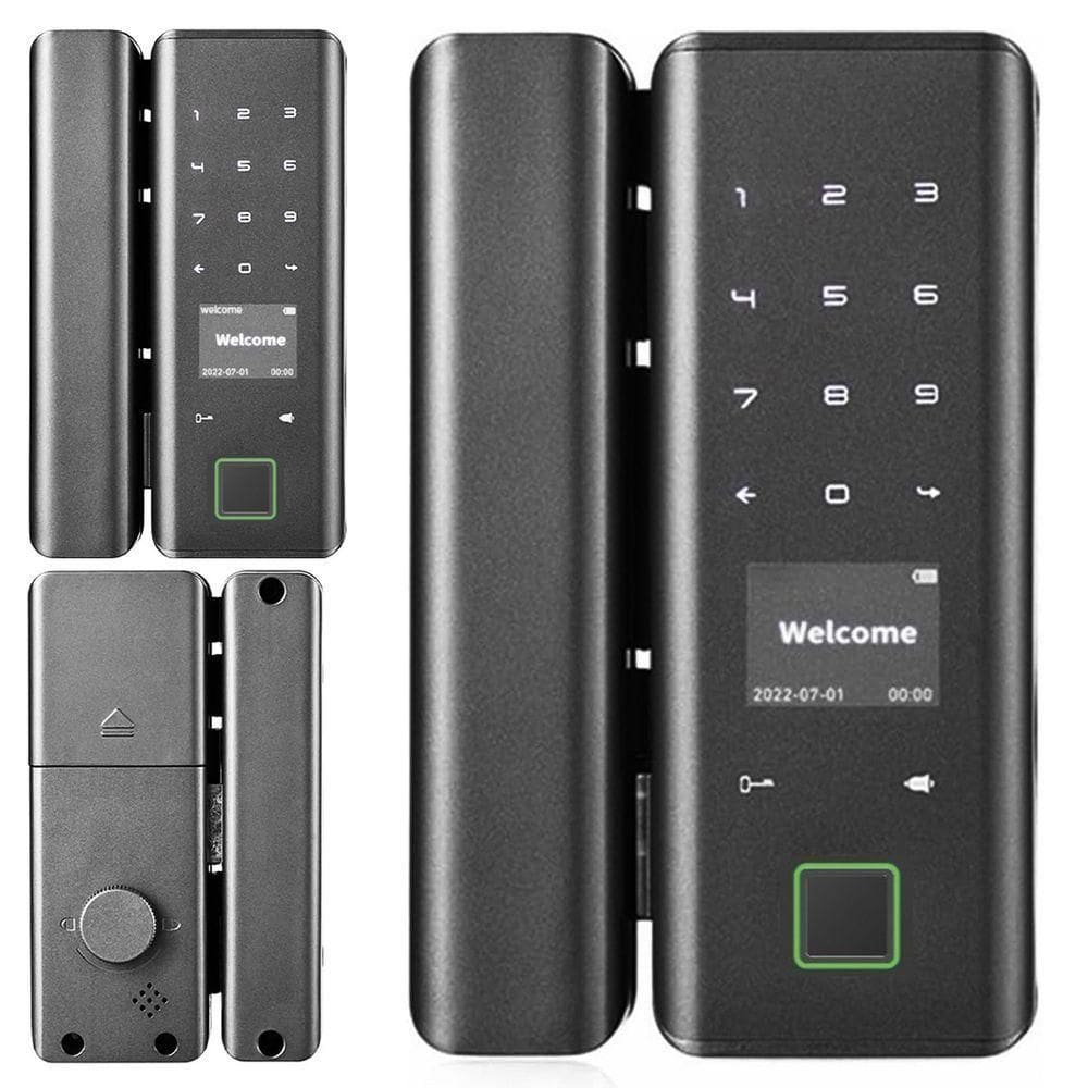 Fechadura Digital Eletronica Porta Inteligente Bluetooth App Celular Biometria Senha Cartao Rf Residencia Casa