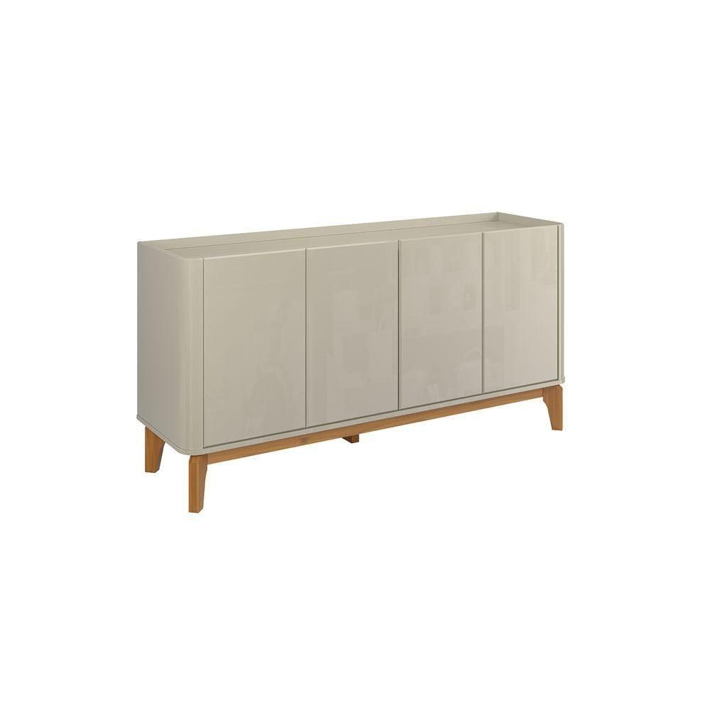 Buffet Aparador Flip 4 Portas Off White