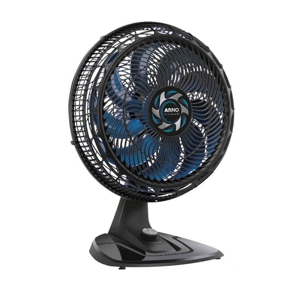 Ventilador De Mesa Arno X-Xreme 9 - 9 Pás VE90 Preto 110V