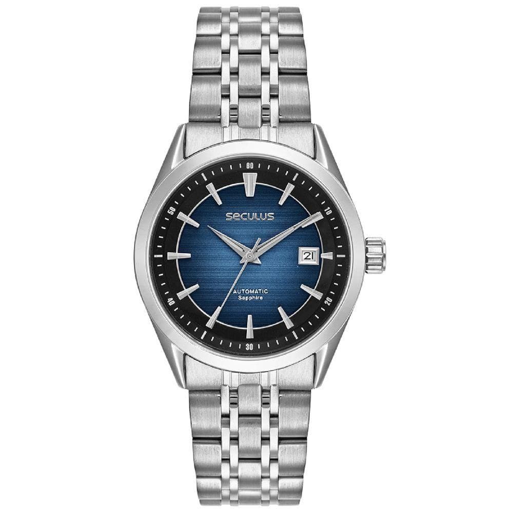 Relógio Seculus Automático 77349g0svna2 Azul