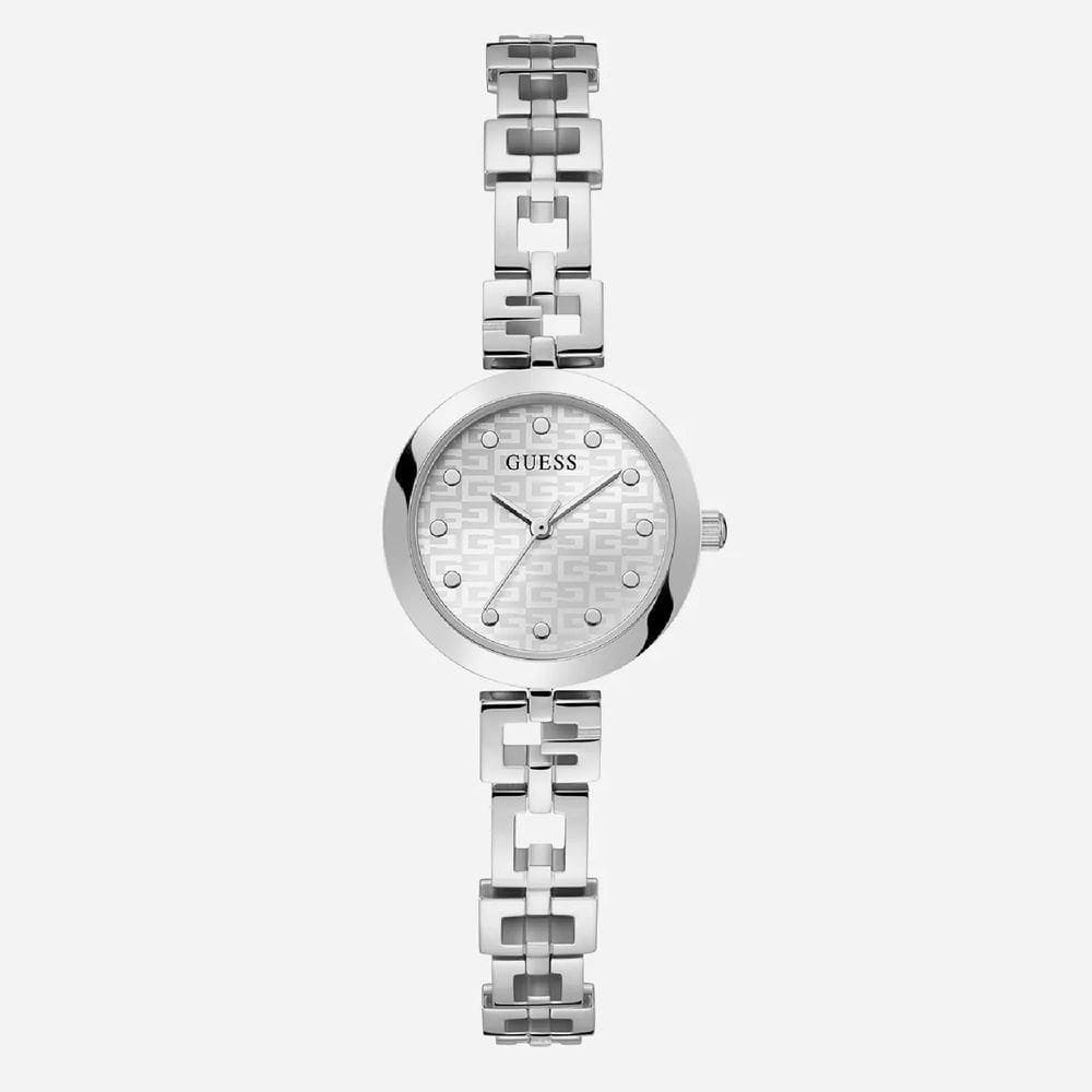 Relógio Guess Feminino Gw0549l1 Prata