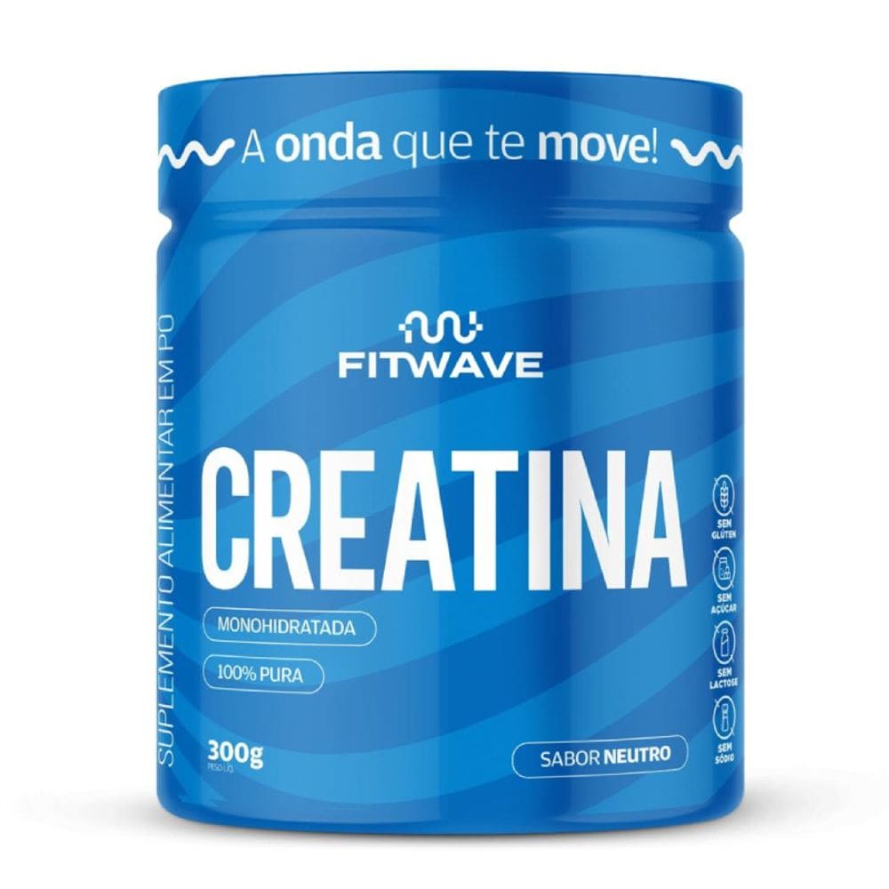 Creatina Monohidratada 100% Pure (300g) FitWave