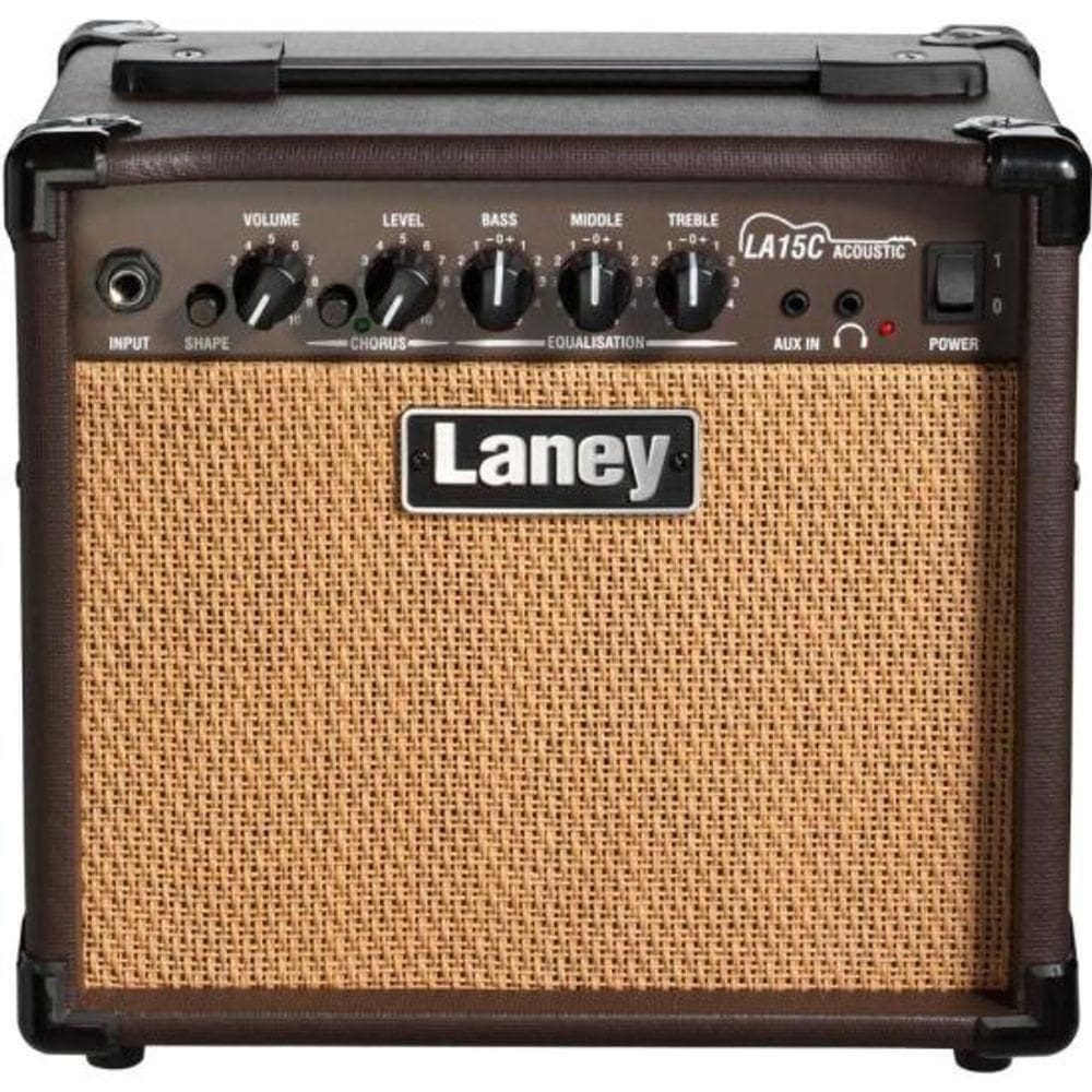 Amplificador Para Violão Laney La15c Marrom 30w [f002]