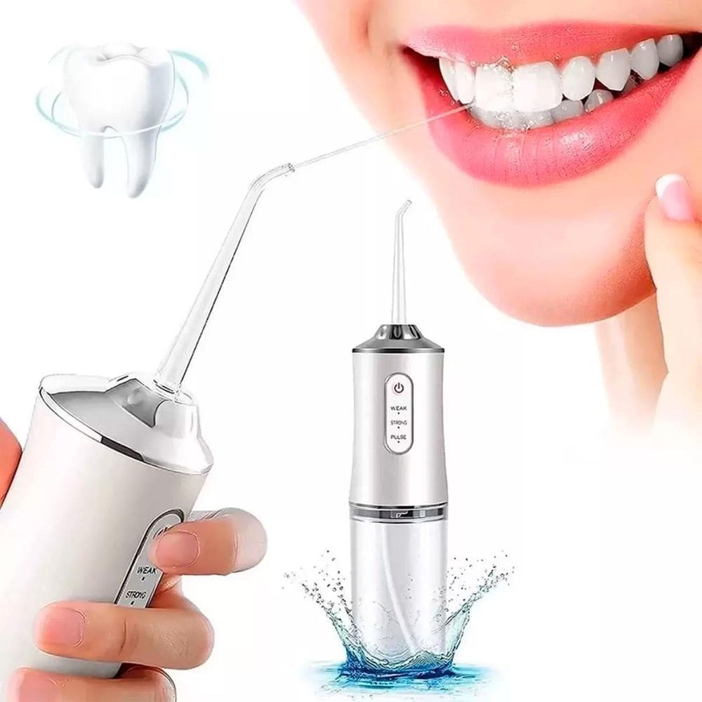Irrigador Bucal Higiene Dental Limpador Portátil Fio Dental