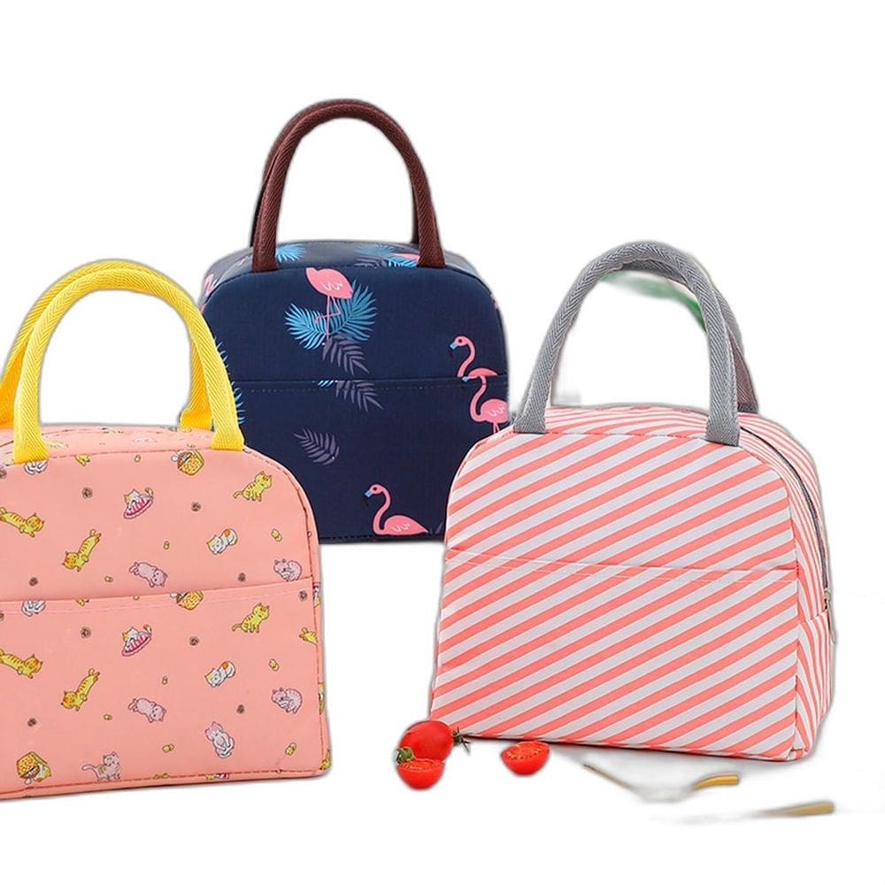 Bolsa Marmita Térmica Estampada Para Trabalho E Faculdade