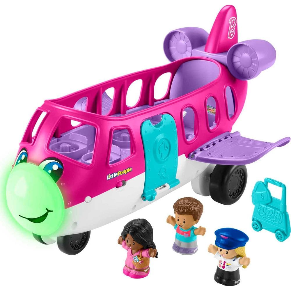 Toy Fisher-Price Little People Barbie Dream Plane com mais de 18 meses
