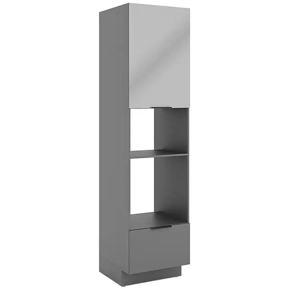 Paneleiro 1 Porta 1 Gaveta MDP MDF Lumina Telasul